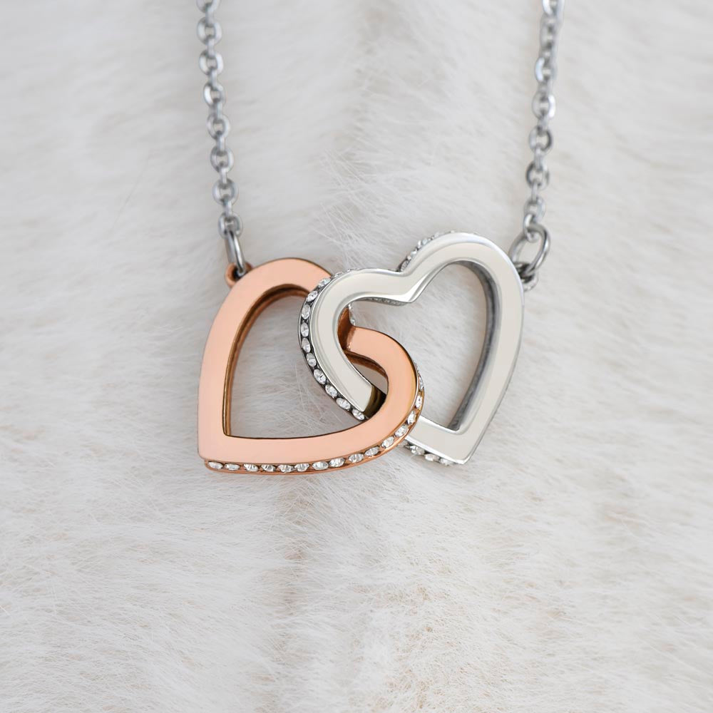 Interlocking clearance heart pendant